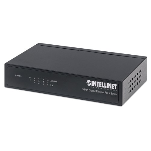 5-PORT DESKTOP GIGABIT ETHERNET POE