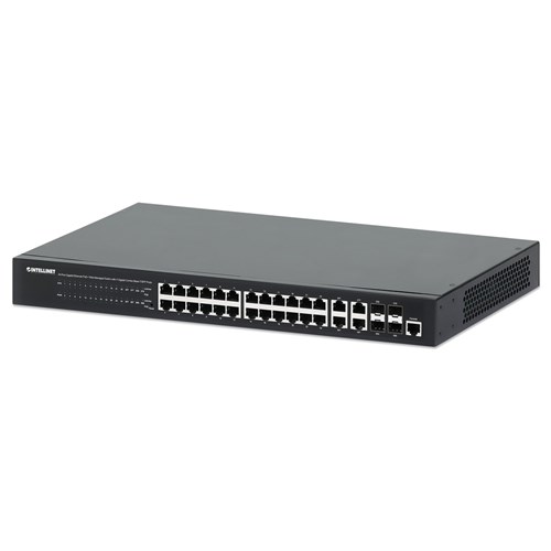 24-PORT GIGABIT POE PLUS 370W 4 SFP