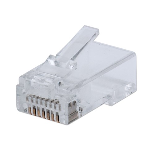 100PK FASTCRIMP CAT6 RJ45 MODULAR PLUGS