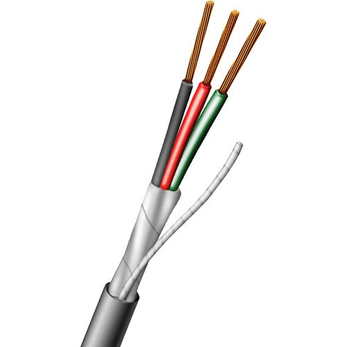 3 CONDUCTOR 22AWG OVERALL SHIELD 500 FEE