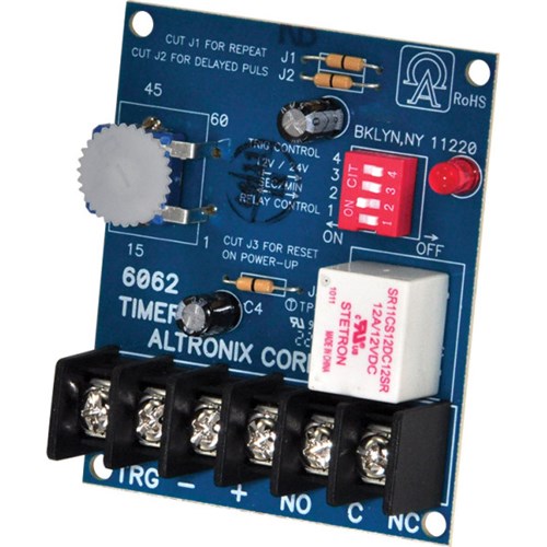 TIMER 12 OR 24VDC SPDT 5A RATING