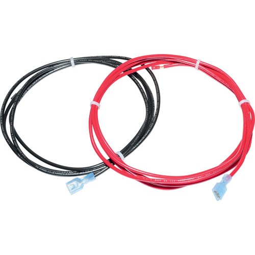 68" RED & BLK BATTERY LEADS