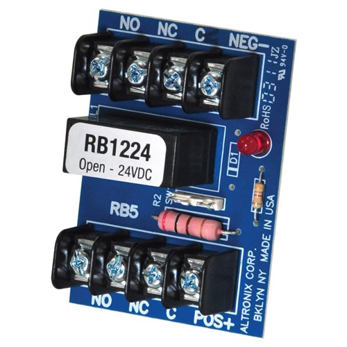 RELAY 12 OR 24VDC DPDT 5A RATING