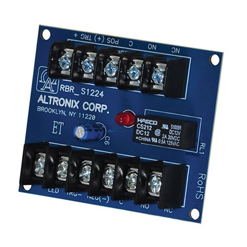 RELAY 12 OR 24VDC DPDT 2A RATING TOGGLE