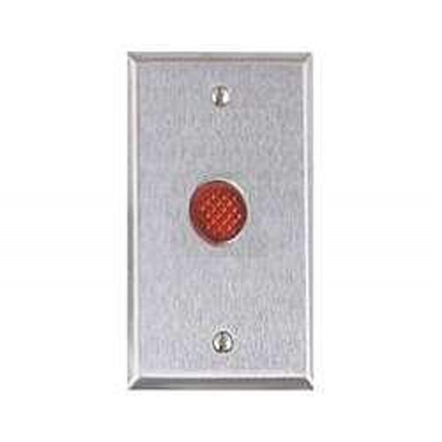 REMOTE PLATE 1 GANG W/ 1/2"RED