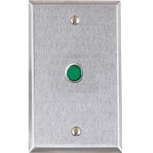 REMOTE PLATE,1 GANG 1/2" LED