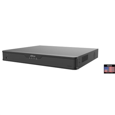 16CH NVR,16 POE,4K, HDMI, VGA