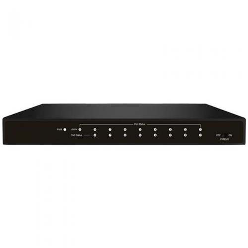 8 PORT POE SW, 1-GB COMBO PORT