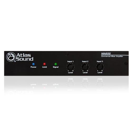 40 WATT 3 INPUT MIXER AMPLIFIER W/GLOBAL