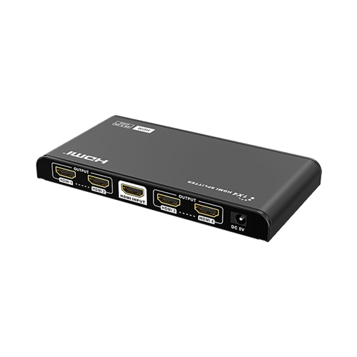 HDMI SPLITTER 1 IN/4 OUT HDMI 3D & 4K &