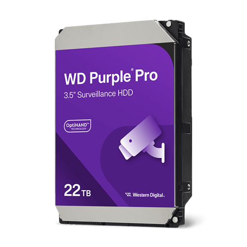 WD PURPLE SURVEILLANCE 3.5" SATA 22TB