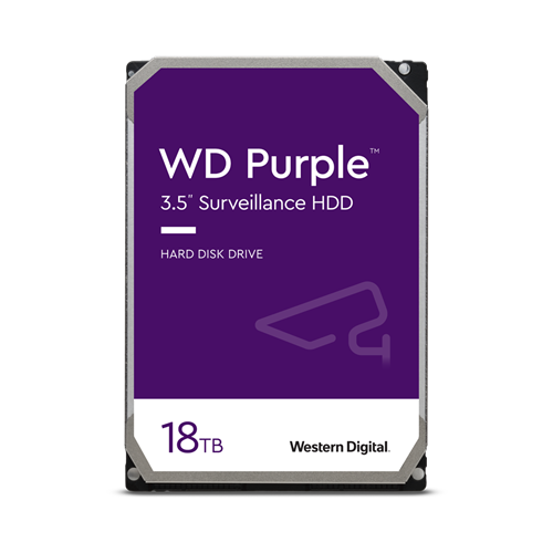 HARD DRIVE 18TB WD PURPLE