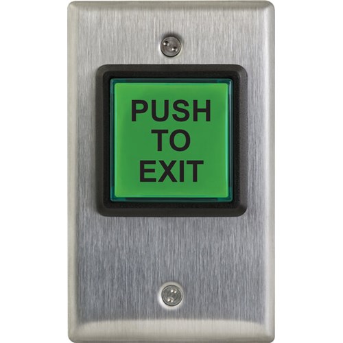 PUSH TO EXIT BUTTON W/EGRESS