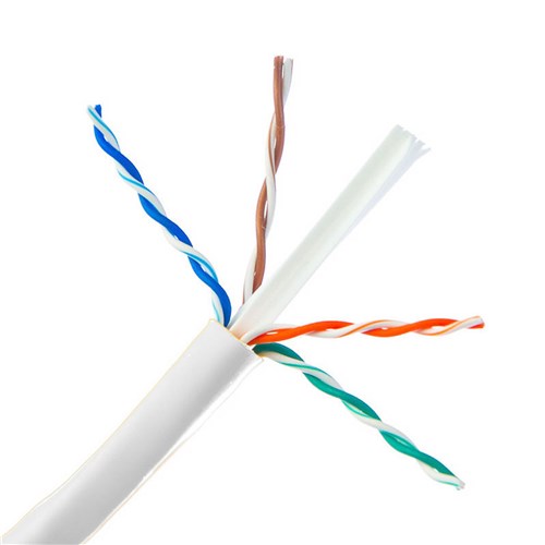 CAT6 CMP 23/4PR 1K BOX WHITE