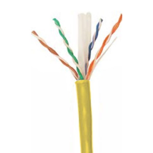 CAT6 PVC,YELLOW, 1K PULL BOX