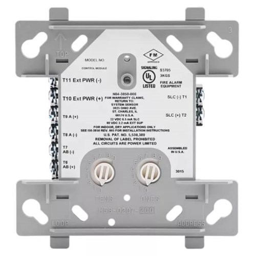 ADDRESSABLE CONTROL MODULE -- ONE SUPERV