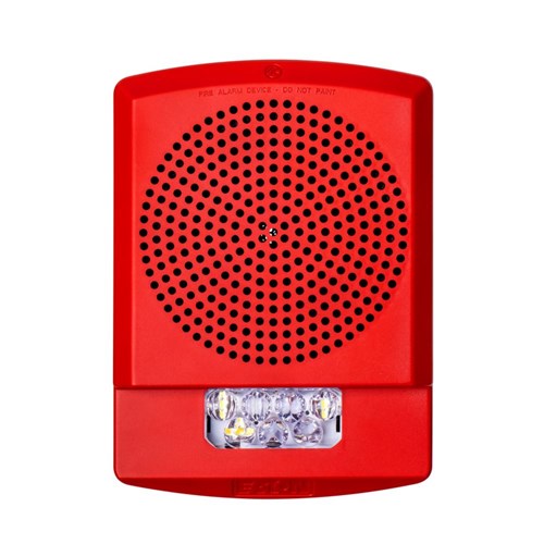 ELUXA LED HF SPKR STR RED WALL 24VDC 15/