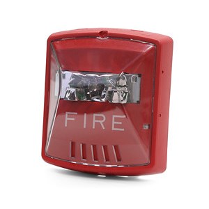 STR RED 2W WALL 12/24V 8CD