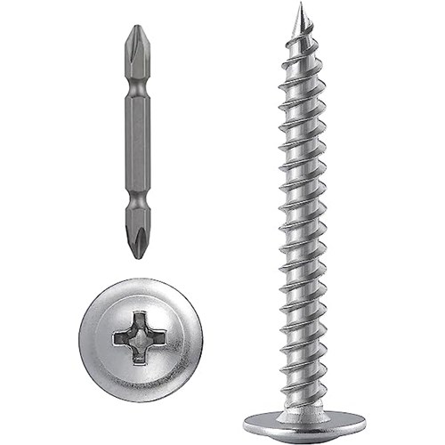 LB 8 ANCHOR KIT WALL DRILLER ( ZINC )