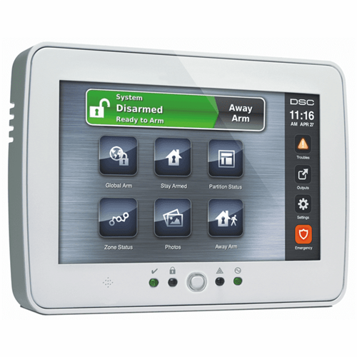 WHTHARDWIRED TOUCH SCREEN KEYPAD F/POWER