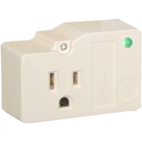 SURGE PROTECTION SINGLE OUTLET W/RETENTI