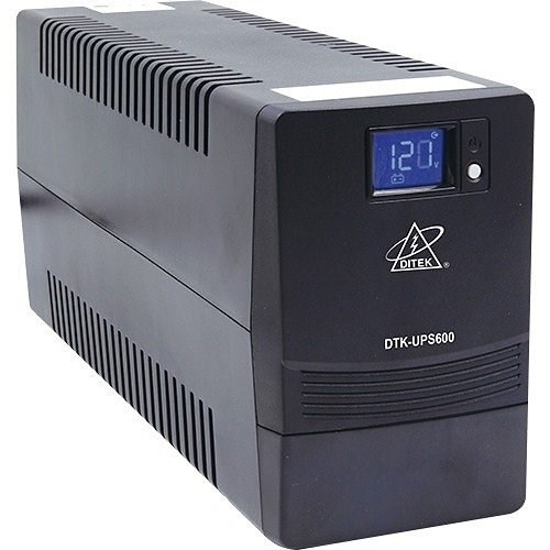 UPS 600VA/360W,6 OUTLETS,