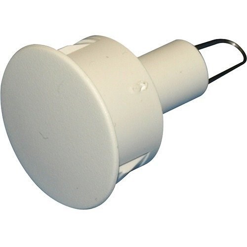 PRE-WIRE PLUG, 3/4" DIA, WHITE