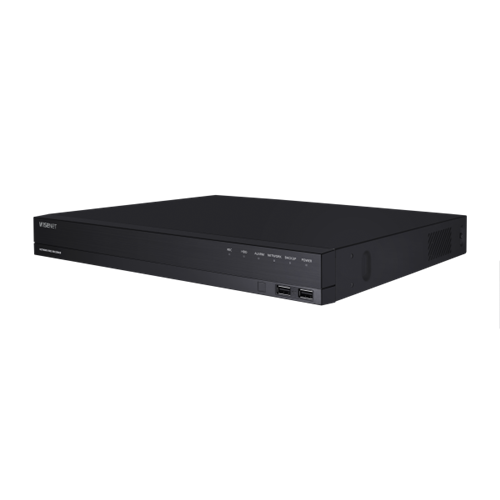 Wisenet A Series16CH PoE NVR, 4TB Hard