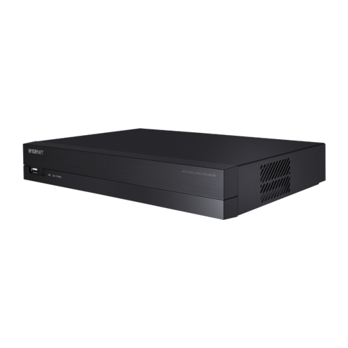 Wisenet A Series 8CH PoE NVR, 4TB Hard