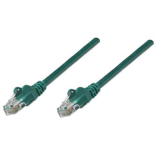 PATCH CABLE CAT5E 1.5FT GREEN