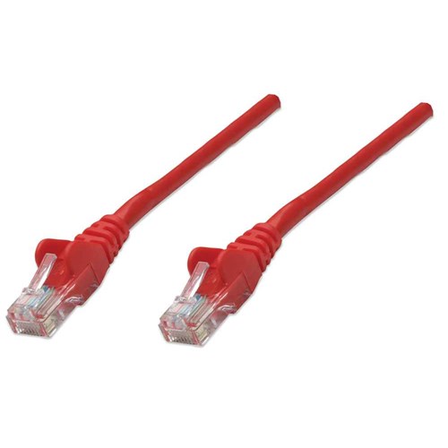 PATCH CABLE CAT6 1FT RED