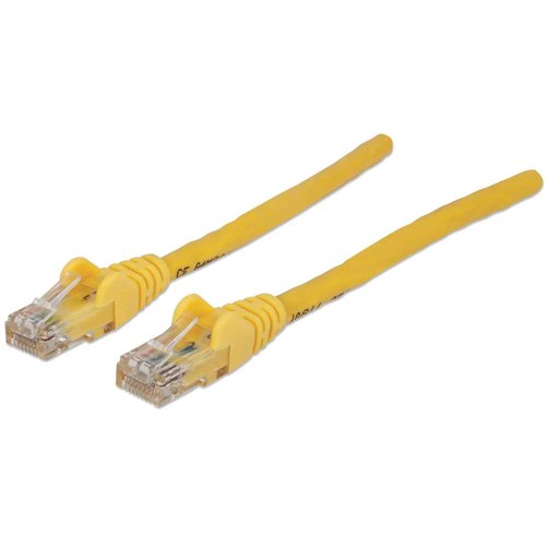 PATCH CABLE CAT6 1FT YELLOW