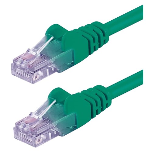 PATCH CABLE CAT5E 1FT GREEN