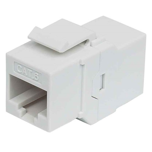 CAT6 INLINE COUPLER KEYSTONE TYPE8P8C FE