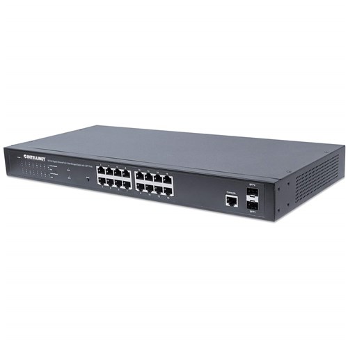 16-PORT GIG POE PLUS 374W 2 SFP WEB MAN.