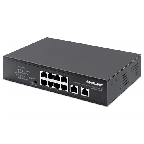 8-PORT GIGABIT ETHERNET POE PLUS SWITCH