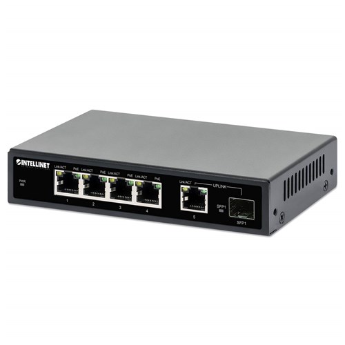 5-PORT GIGABIT ETHERNET POE PLUS SWITCH