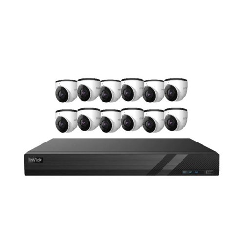 16 CH NVR W/4TB PLUS 12 5MP