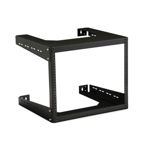 8U 18" DEEP OPEN FRAME WALL MOUNT RACK