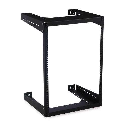 15U 18" DEEP OPEN FRAME WALL MOUNT RACK