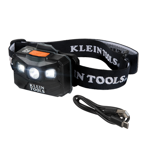 RECHARGABLE HEADLAMP W/ FABRIC