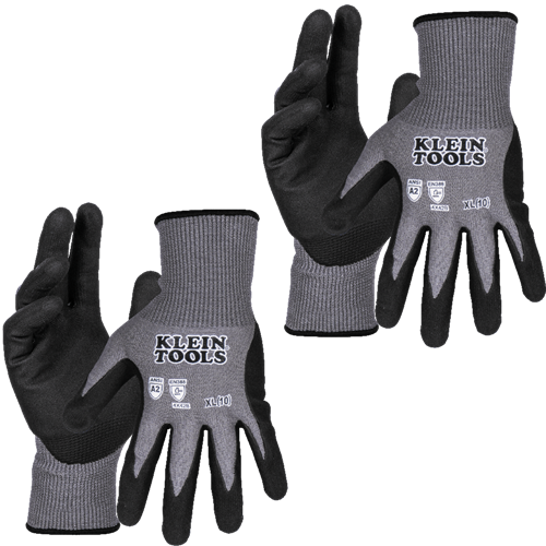 KNIT DIPPED GLOVES,CUT LEVEL