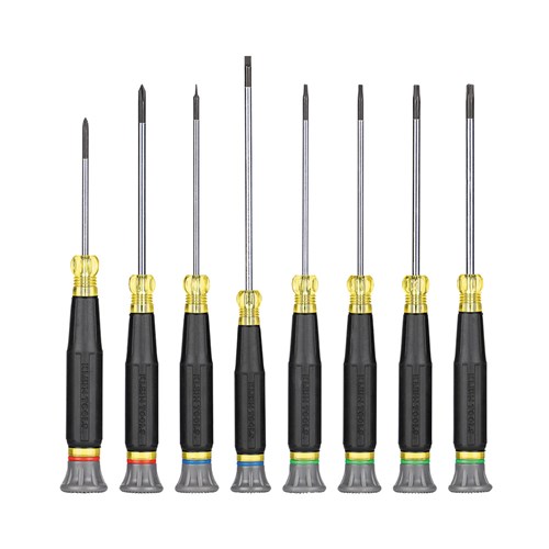 SCREWDRIVER SET 8 PIECE SLOTTE