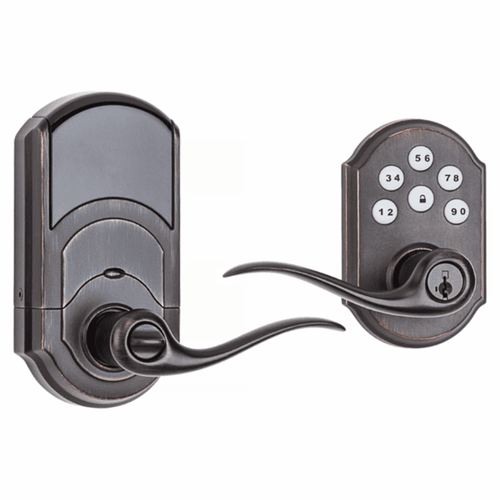 KWIKSET Z-WAVE SATIN BRONZE