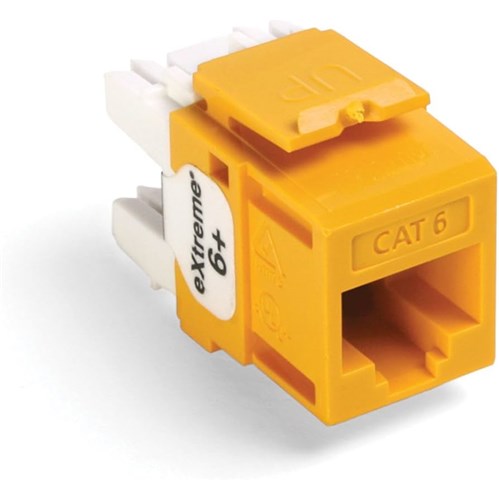 JACK CAT 6 YELLOW BULK 25