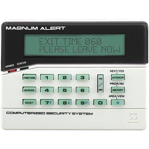 DUAL LINE LCD KEYPAD W/4 ZNS BUILTIN