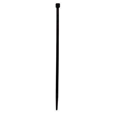 4.75 IN BLACK CABLE TIES 100 PK