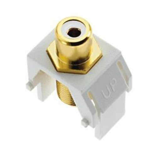 N-RECESSED NICEL F CONNECT WH (M20)