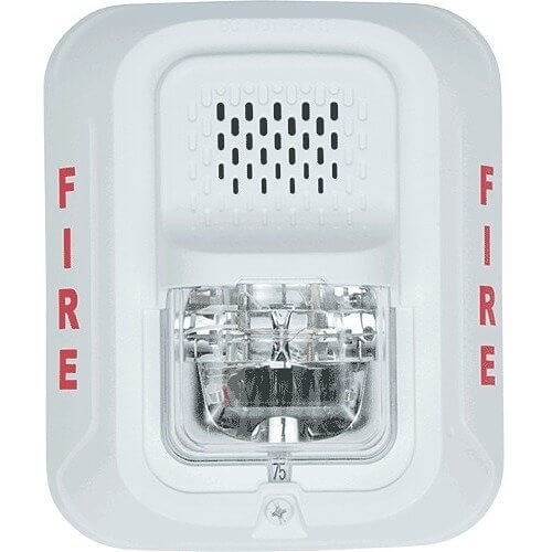 L-SERIES HORN STROBE 2W WHITE WALL