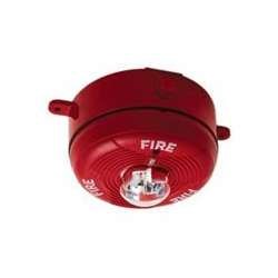 2WIRE HORN/STROBE OUTDOOR CEILING RED 24